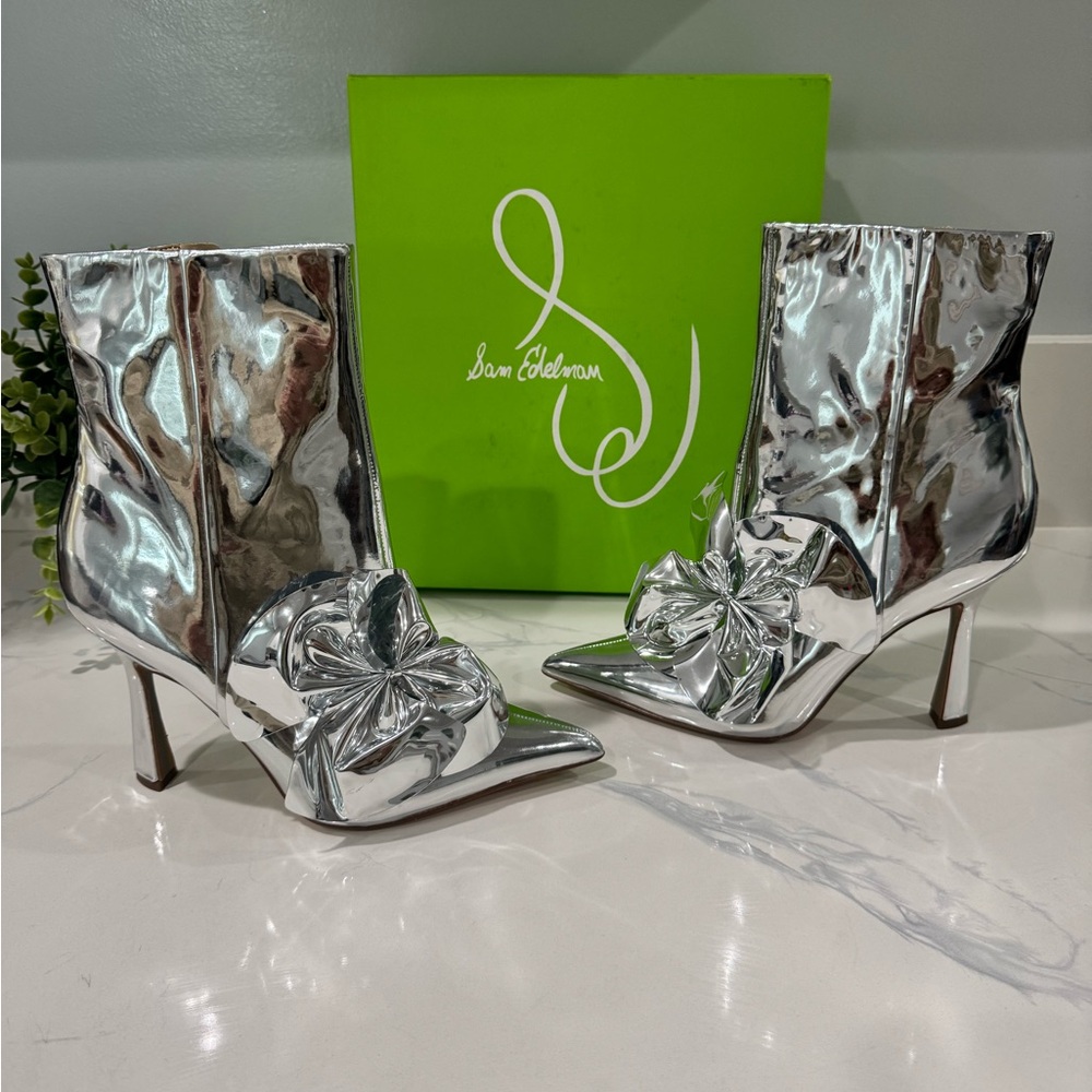 Sam Edelman Silver Women's Boots